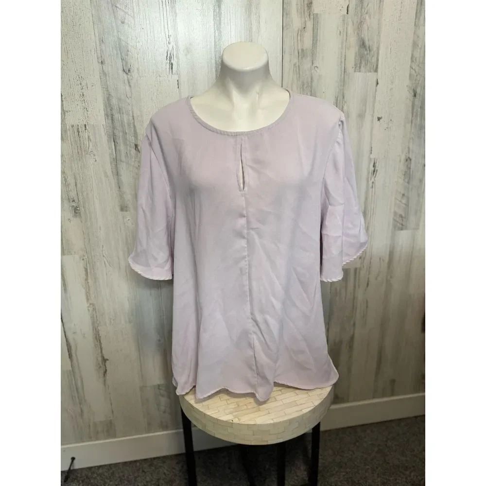 Massinil purple blouse